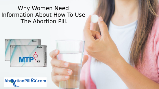 women need information about abortion pill